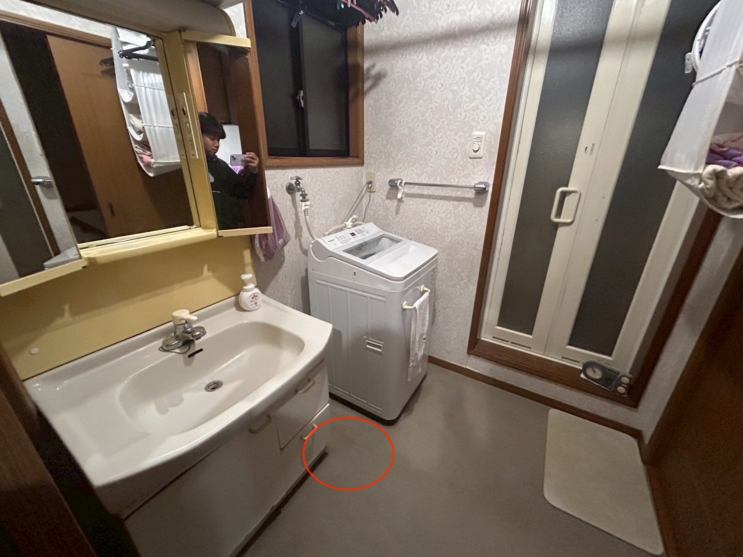 洗面室 全景 (1)